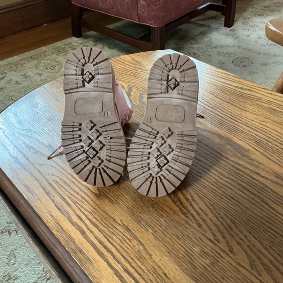 Rugged Bear Toddler Hiking Outdoor Waterproof Lace-Up Boots in Pink sz 7 NWOT - Picture 7 of 8